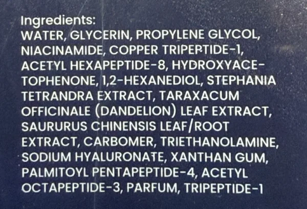 Glycyl-L-Histidyl-L-Lysine Copper (GHK-Cu) + SNAP-8 Peptide Blend | Research Grade Lyophilized Powder | 6A Lab