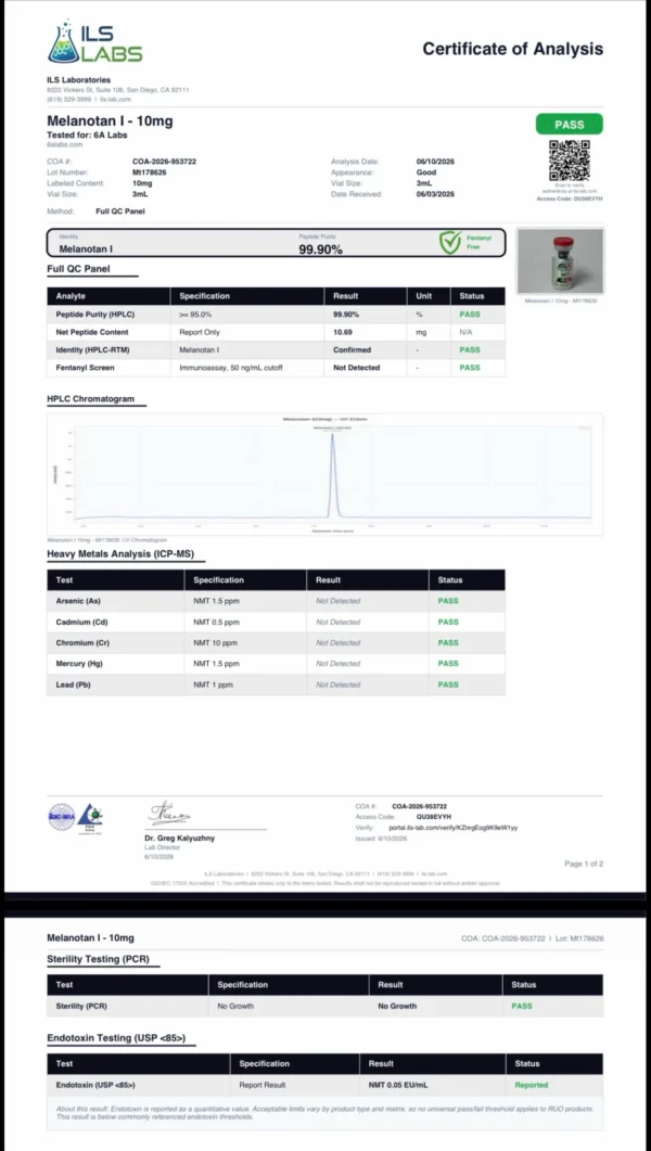 MT-1 Peptide